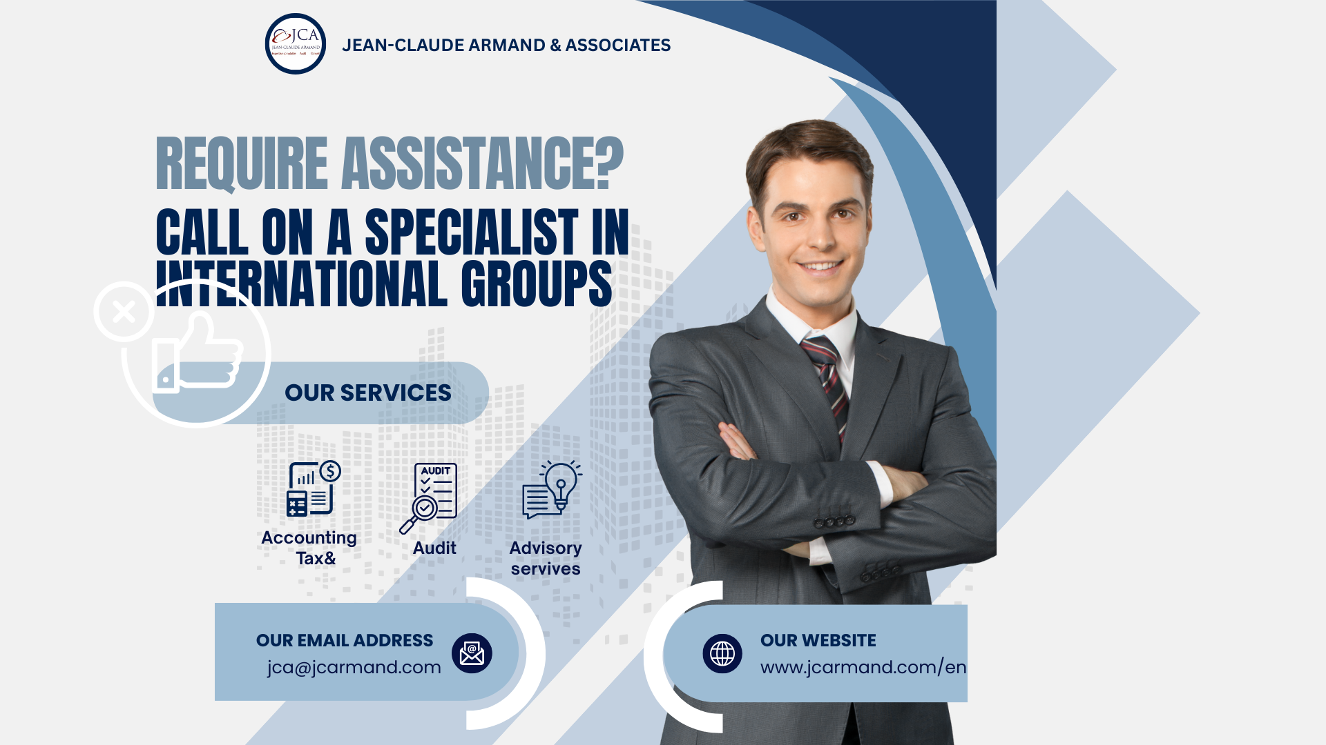 Call on a specialist in international groups – Slide 1